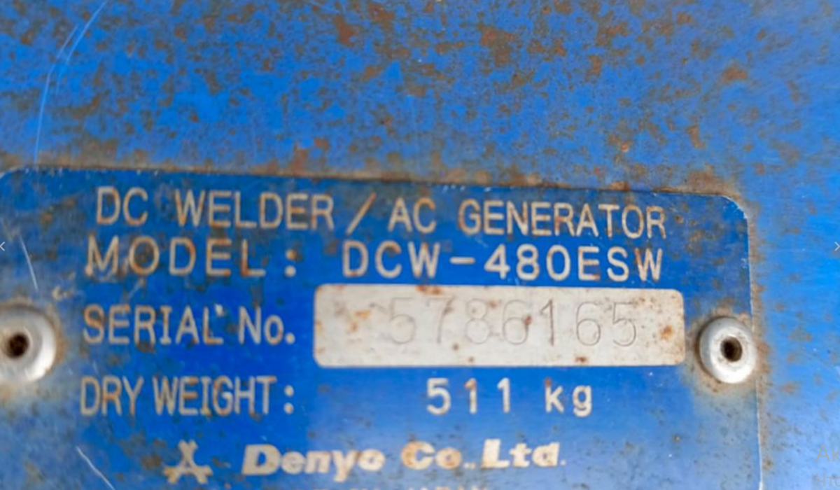 Сварочный агрегат DENYO DCW-480ESW, б/у